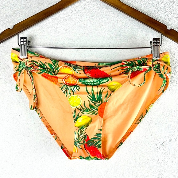 City Streets Other - CITY STREETS |👙🌴Tropical Palm Citrus Fruits Watermelons Print Bikini Bottoms